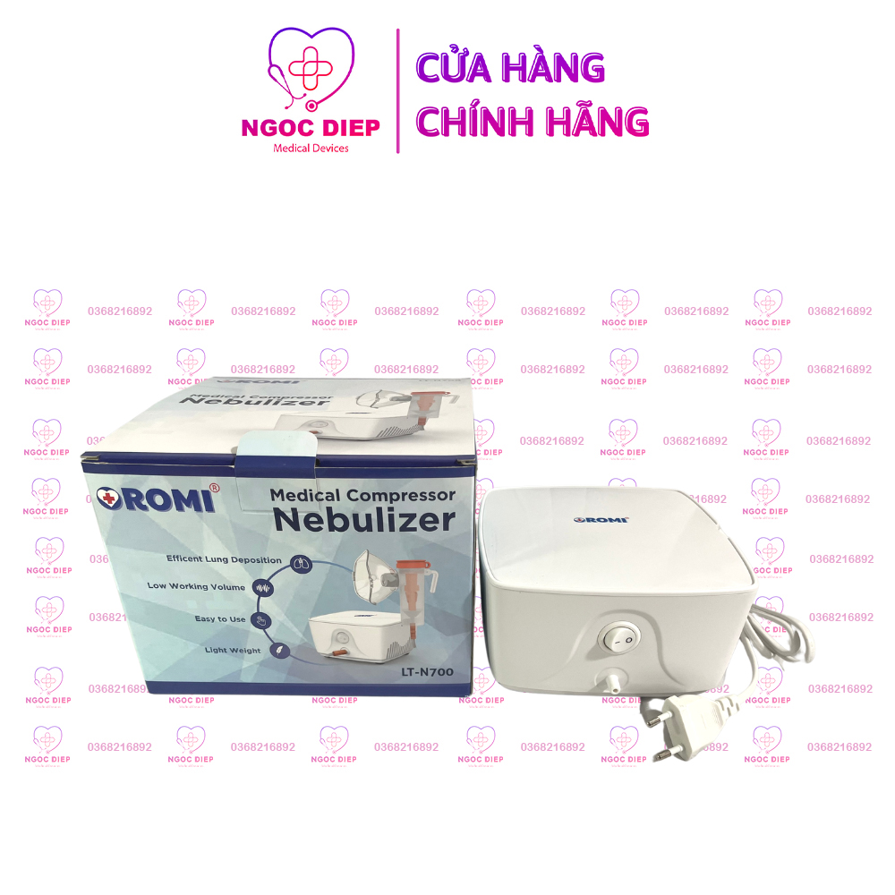 Máy xông khí dung cho bé OROMI LT-N700 - Bộ khí dung mũi họng chính hãng