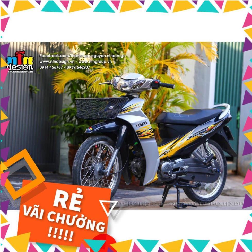Tem Rời Sirius Mẫu Chữ R Hoa Văn Bạc Vàng Đen