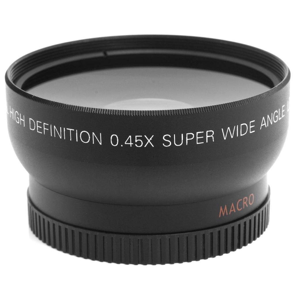 55mm Macro Wide Angle Lens 0.45X HD for DSLR A230 A350 A300 A330 A500 A700