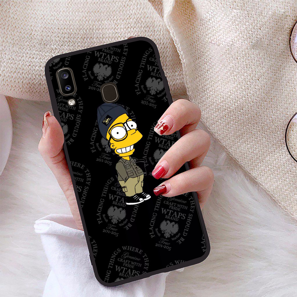 Ốp lưng dành cho Samsung Galaxy A20 viền dẻo TPU Bộ Sưu Tập Phong Cách Trẻ Trung - Hàng chính hãng