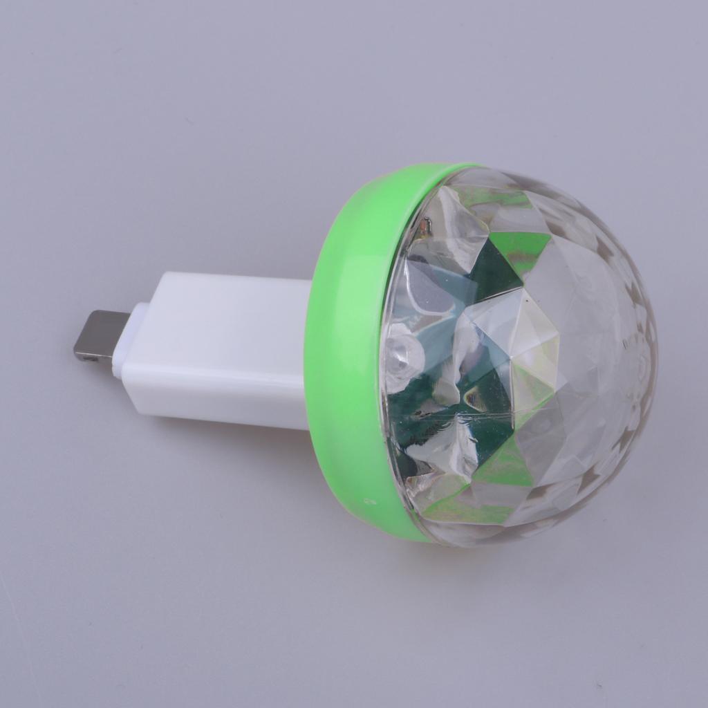 2xUSB Mini for Home Party DJ Lighting Green