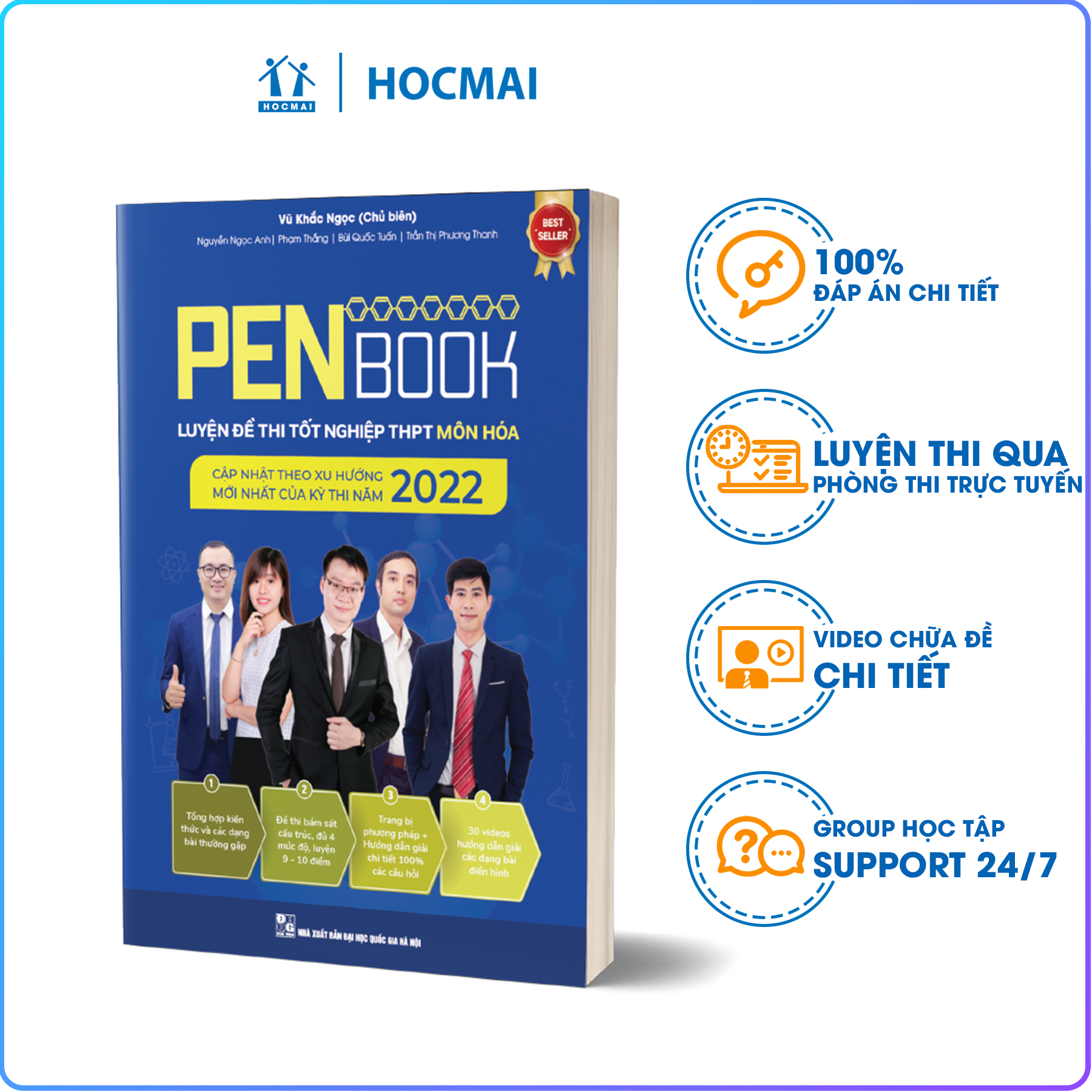 PENBOOK – Luyện đề thi tốt nghiệp THPT môn Hóa học