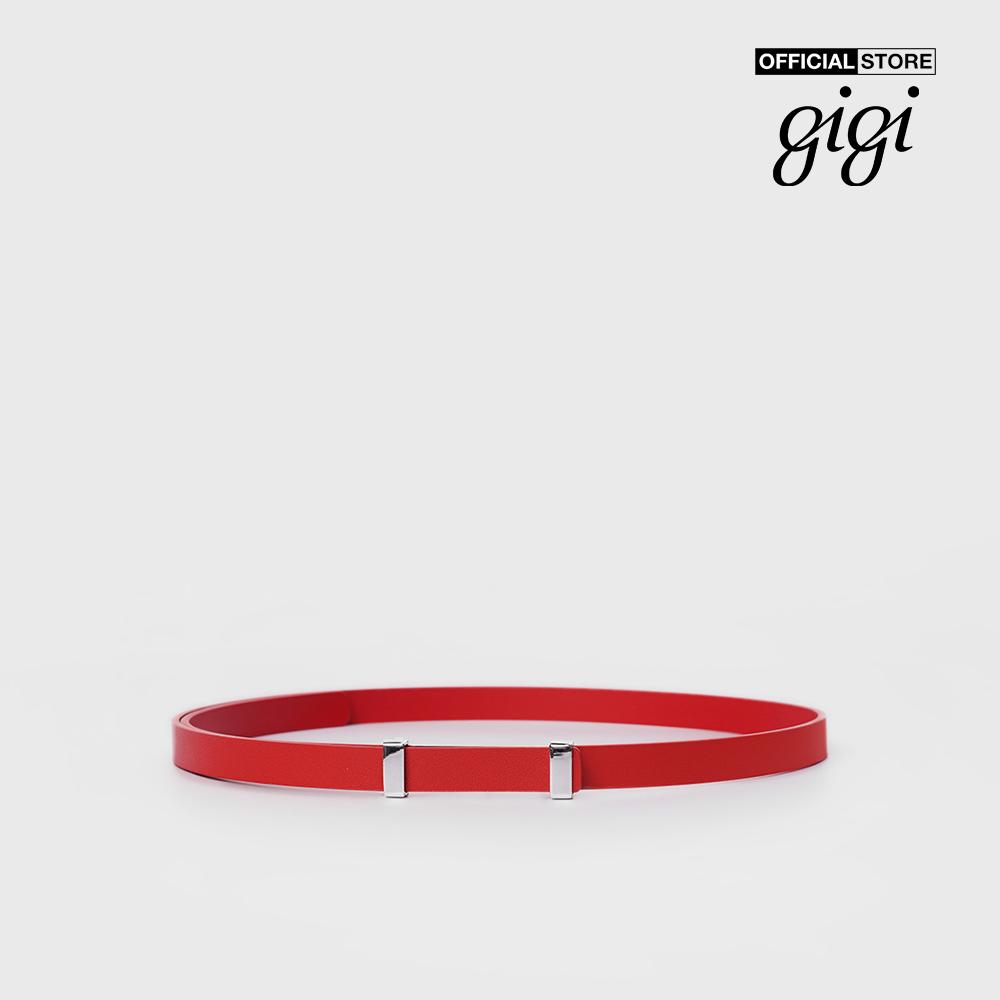 GIGI - Thắt lưng nữ bản nhỏ khóa kim loại Double Bar G5301B212803