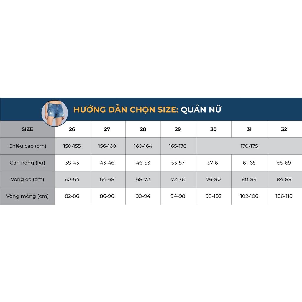 Quần Jeans Nữ Ống Ôm MESSI WJF0201-21