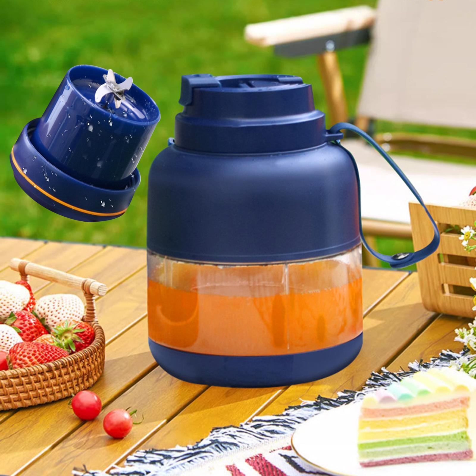 Portable Blender Personal Size Juicer Cup USB Juice Cup Multifunctional Compact Fruit Mixing Machine Smoothie Blender for Fitness Enthusiasts