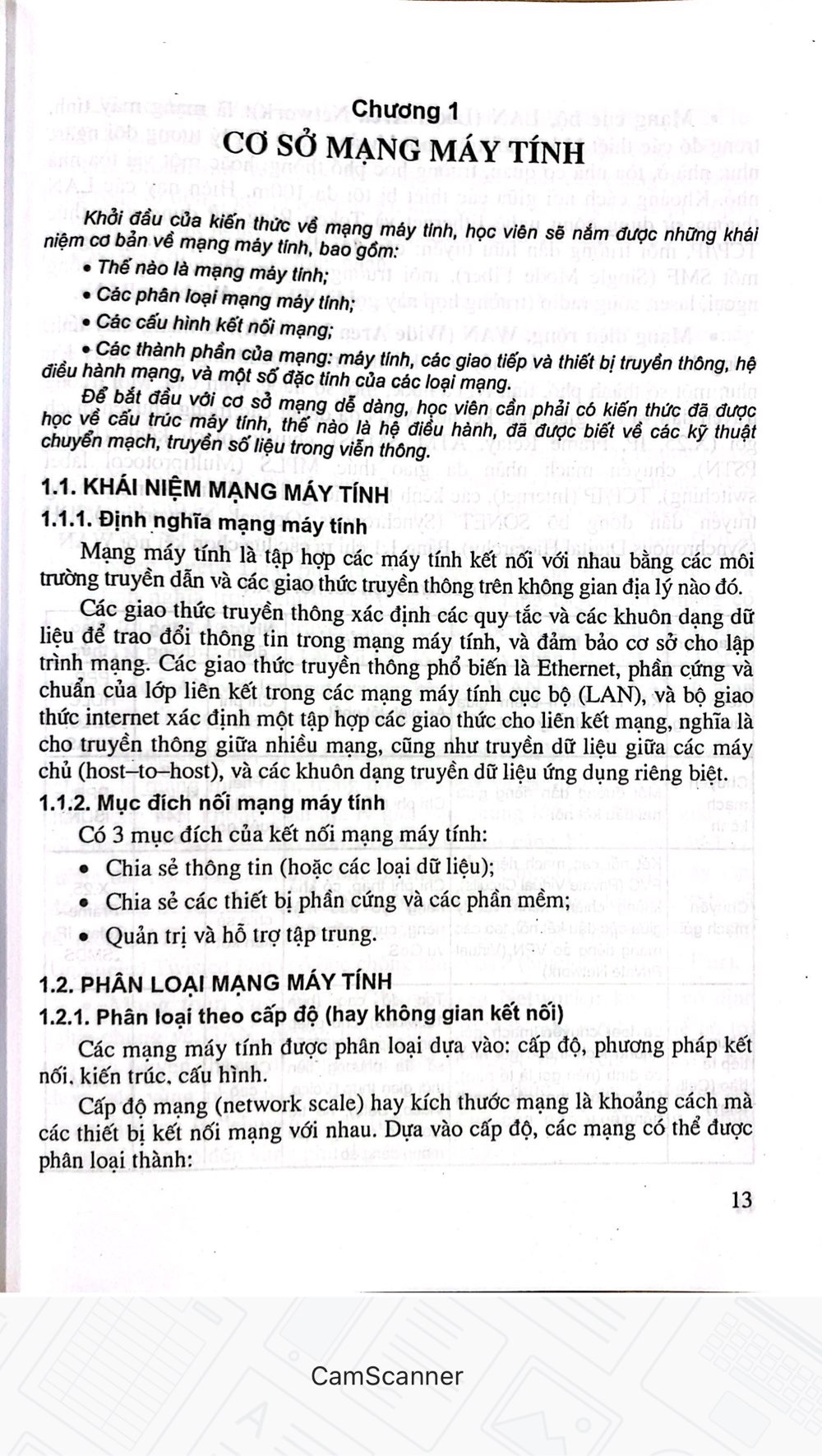 Giáo Trình Mạng Máy Tính
