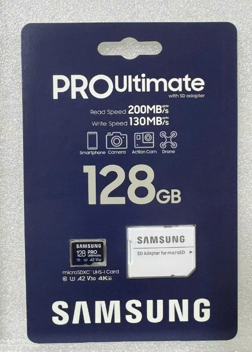 Thẻ Nhớ MicroSDXC Samsung Pro Ultimate U3 A2 128GB 200MB/s With SD Adapter MB-MY128SA/WW - Hàng Chính Hãng