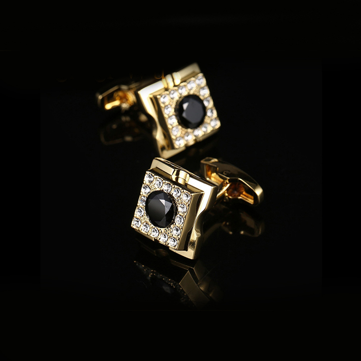 Bộ Khuy Măng Sét - Cufflink Hàng  Cao Cấp QT1358