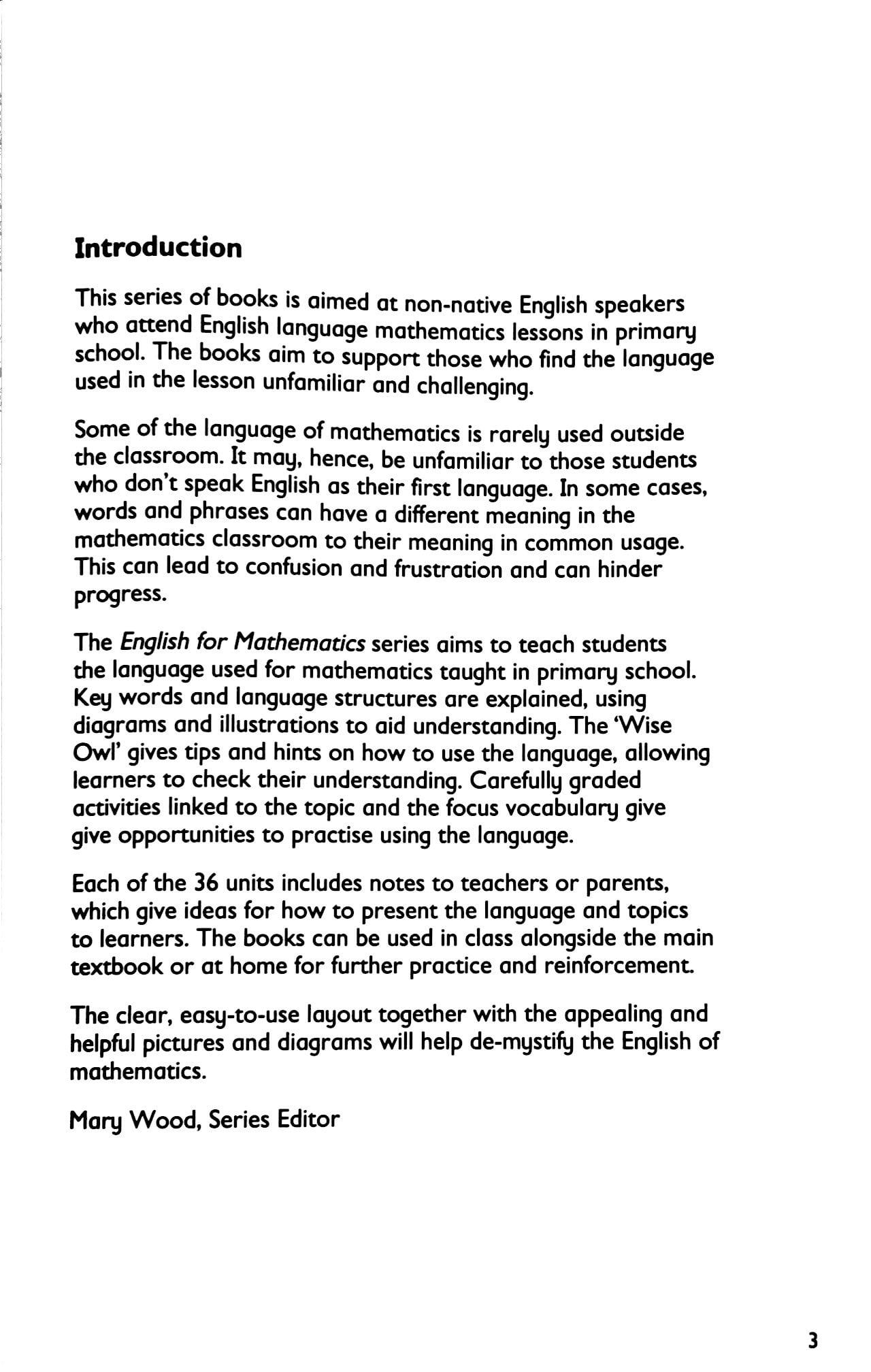 English For Mathematics Book A