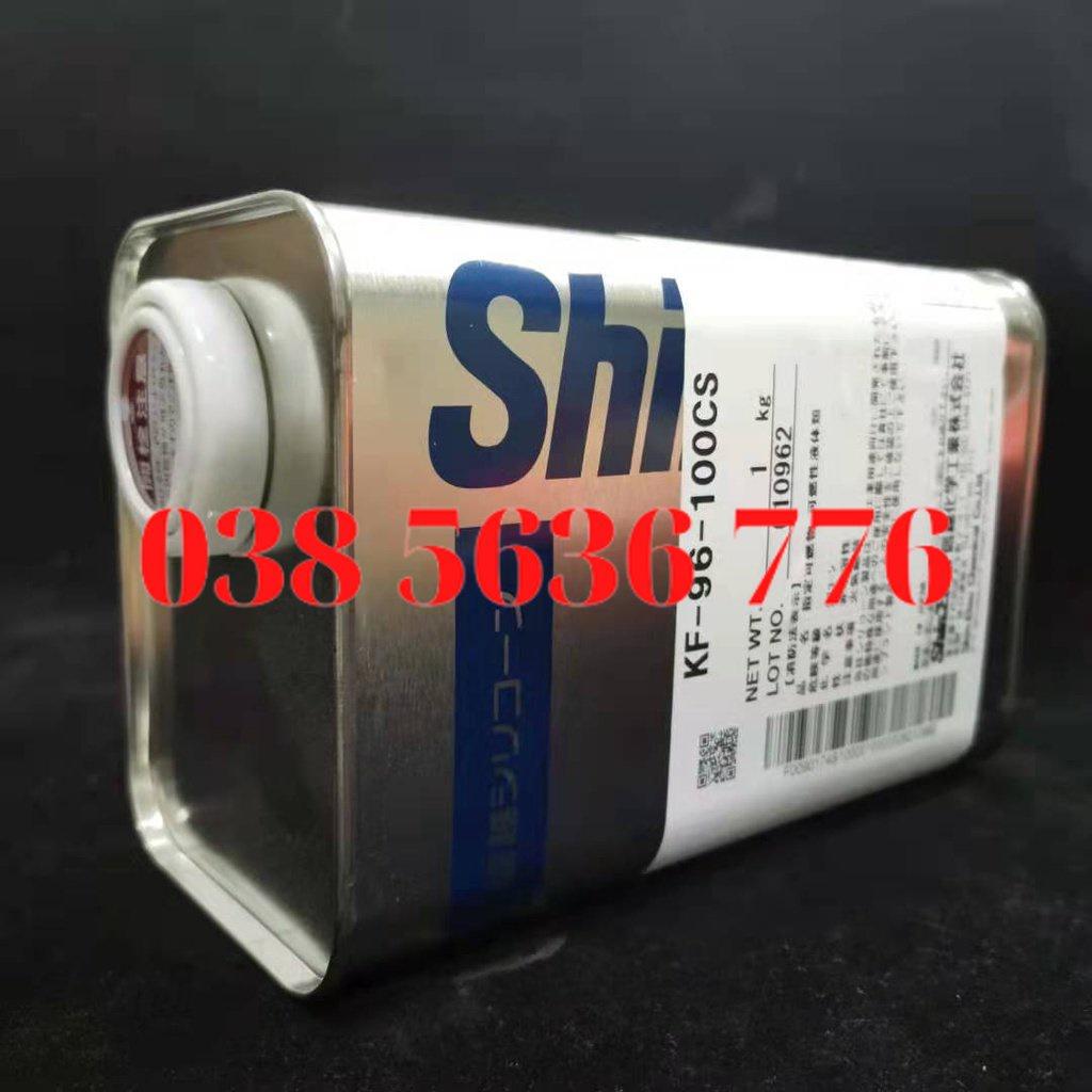 Shinetsu KF-96-100CS, Dầu Truyền Nhiệt, Phụ Gia Dệt, Dầu Silicon Dimethyl 1Kg