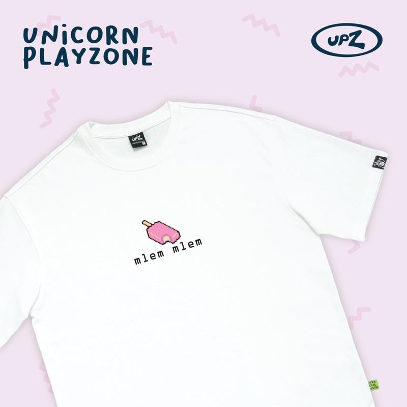 UPZ Áo Thun In Logo Pixel