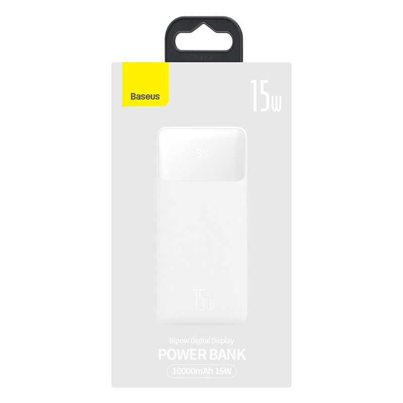 NEW (Hàng chính hãng)丨Baseus 15W Fast Charging 10000mAh Power Bank With LED Display Portable USB PD QC For iPhone 12 11 Samsung Xiaomi