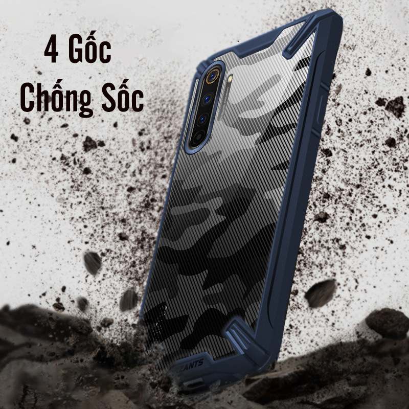 Ốp lưng cho Realme 6 chống sốc Rằn Ri RZANTS - Hàng Nhập Khẩu