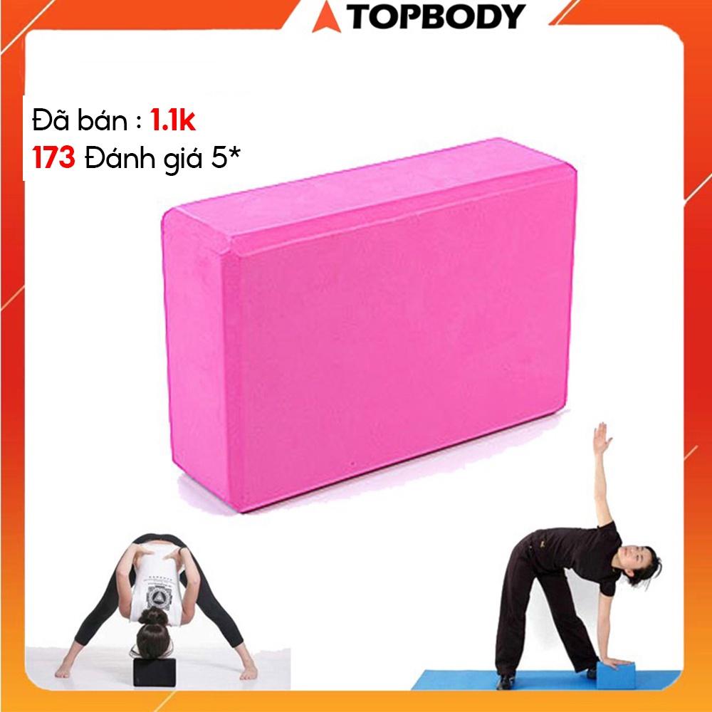 Gạch tập yoga cao cấp, dụng cụ tập Yoga tại nhà TOPBODY-GACHT01