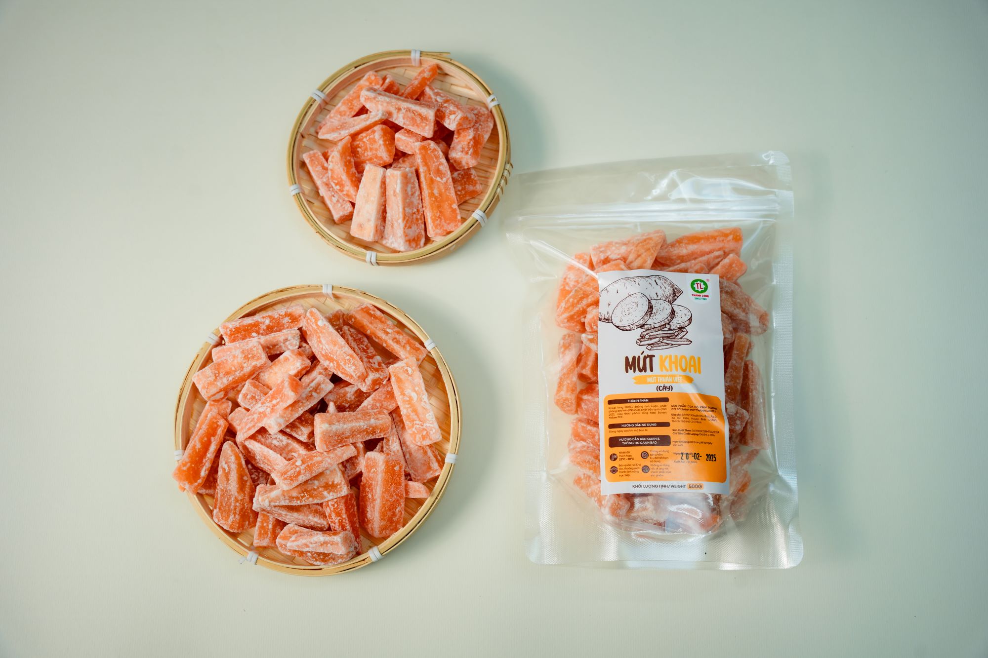 MỨT KHOAI LANG THÀNH LONG GÓI 200G / 500G