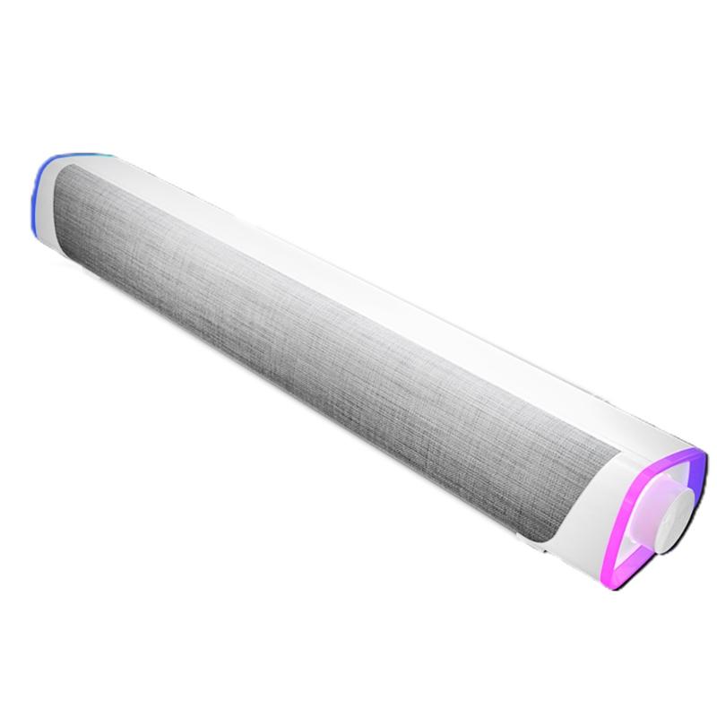 3D vòm soundbar 5.0 loa máy tính có dây Color: White