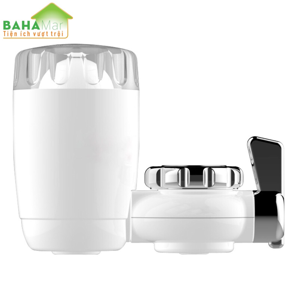 MÁY LỌC NƯỚC KHỬ KHUẨN TẠI VÒI LOẠI BỎ VI KHUẨN, GỈ SÉT, TẠP CHẤT... "BAHAMAR" cho dòng nước tinh khiết mang sức khỏe cho người dùng