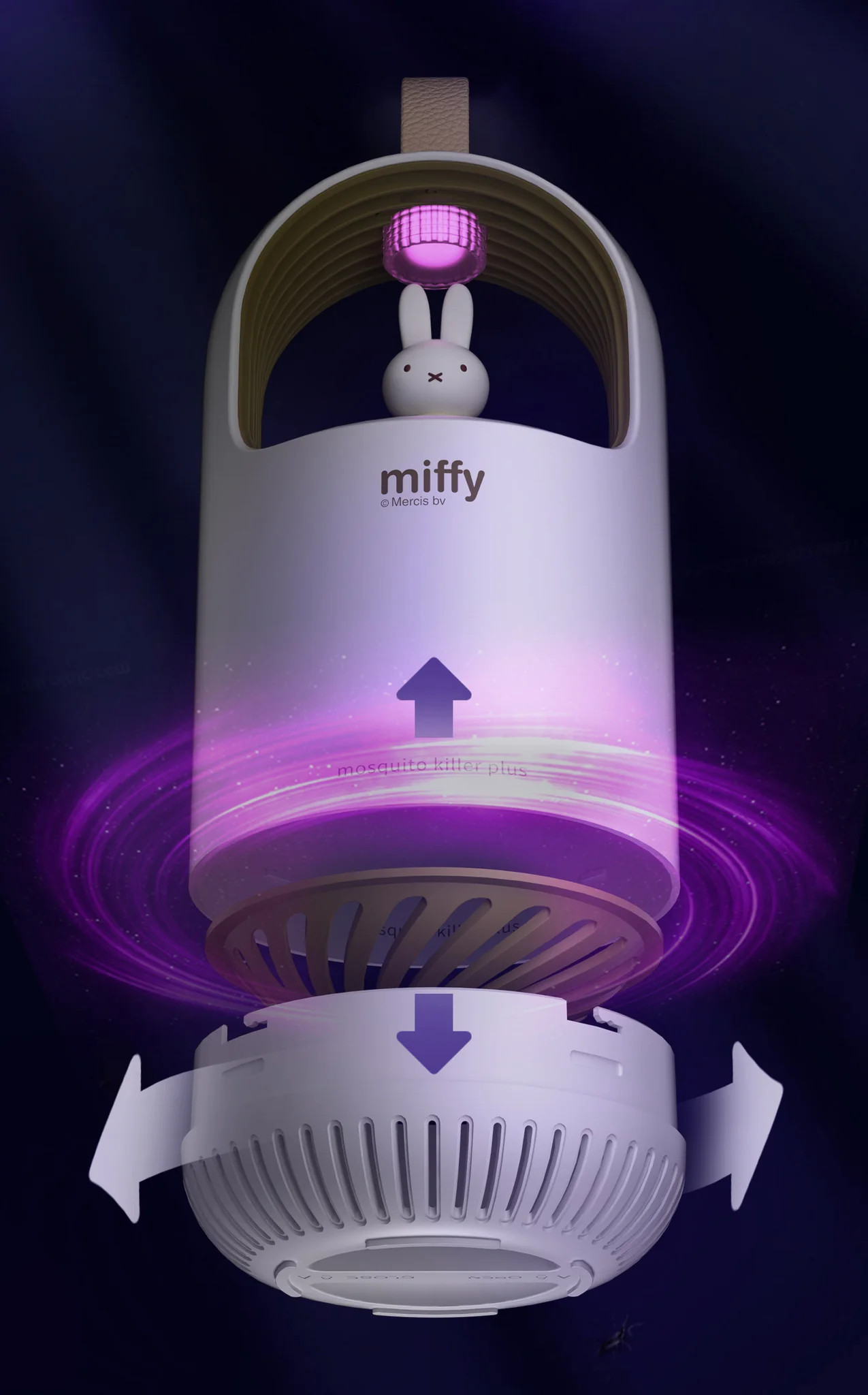 Máy Bẫy Côn Trùng Và Bắt Muỗi Mipow Miffy Insect Trap &amp; Mosquito Killer