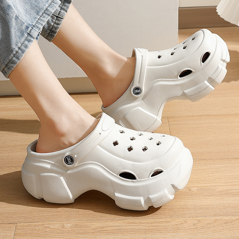 Dép bánh mì Cross nữ siêu nhẹ kèm Sticker dễ thương - dép nữ hot trend DNU9044
