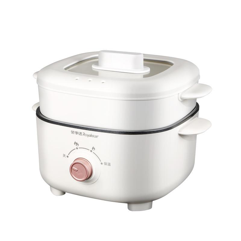 Giao Hàng Nhanh Rongshida RHG25Q Nồi Lẩu Điện Hộ Gia Đình Nồi Chia Loại Đa Năng Nhỏ Chống Dính Điện Nồi 2.5 Lít
