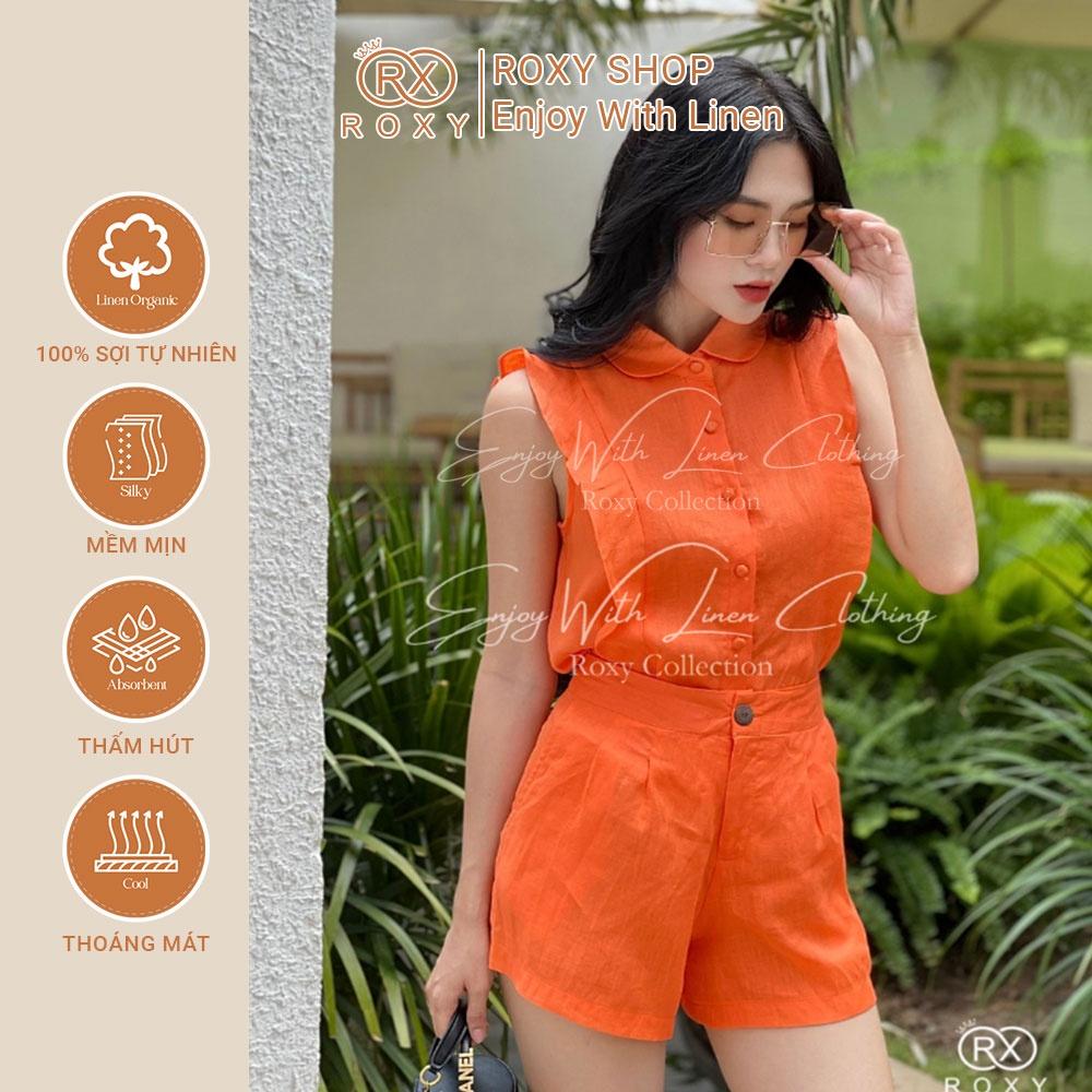 Bộ Sát Nách Bèo Nhún Phối Short, Sang Chảnh