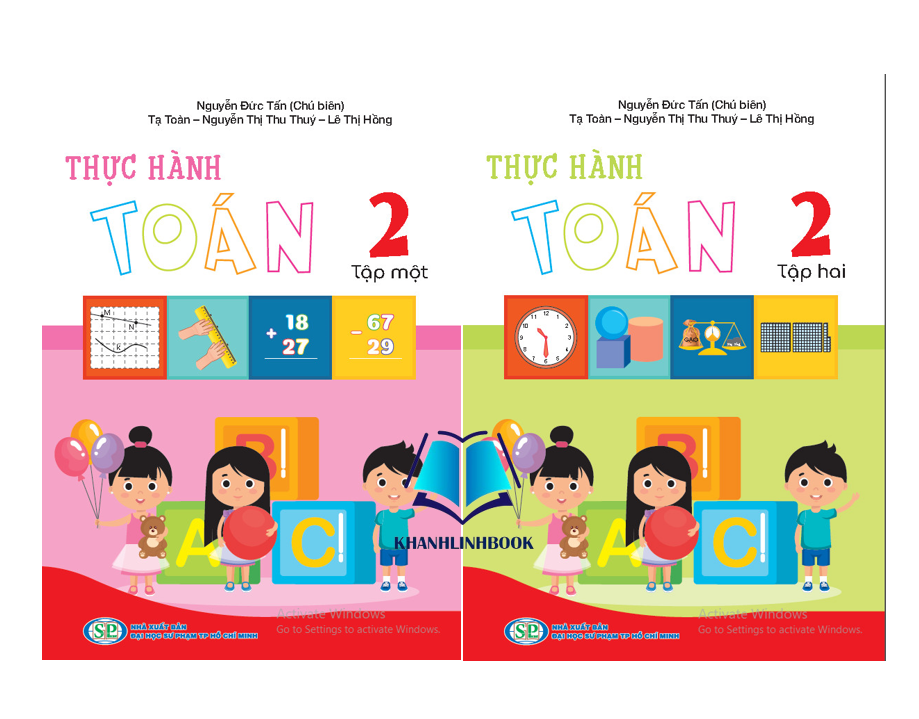 Sách - Combo Thực hành Toán 2 - tập 1 + 2