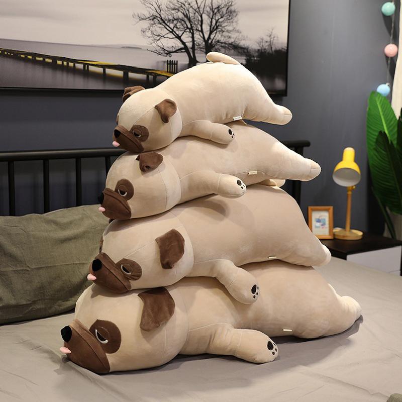 Miễn Phí Vận Chuyển Sang Trọng Pug Đồ Chơi Nhồi Bông Sang Trọng Động Vật Shar Pei Mềm Búp Bê Chó Sang Trọng Đồ Chơi Gối Trẻ Em Đồ Chơi Quà Tặng Sinh Nhật dành Cho Người Bạn
