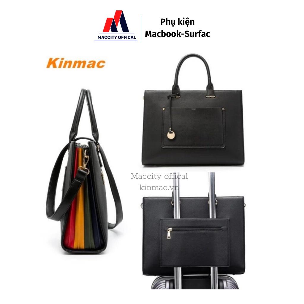 Túi xách laptop cao cấp cho nữ chính hãng KINMAC-Túi xách macbook sang trọng, thời trang