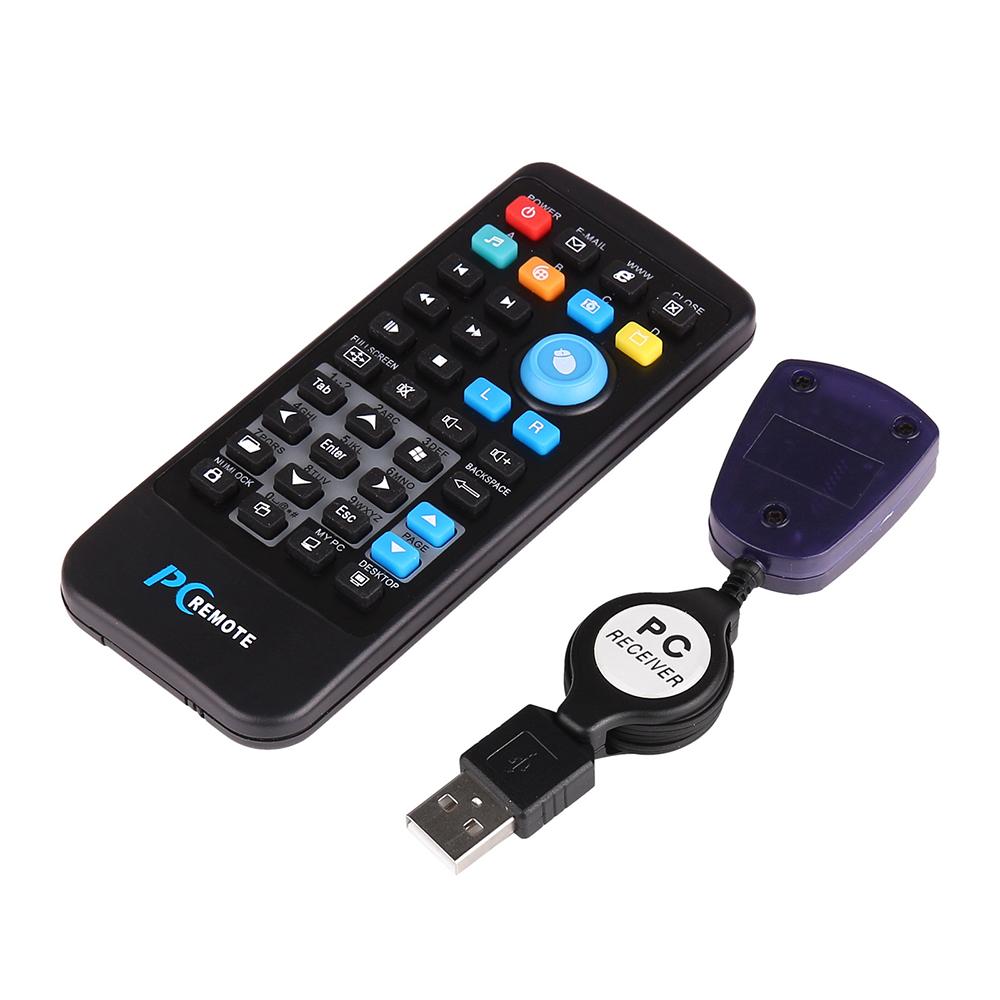Bộ điều khiển điều khiển điều khiển từ xa chuột PC không dây IR điều khiển điều khiển từ xa IR cho LOPTOP PC CENTER máy tính Windows 7 8 10