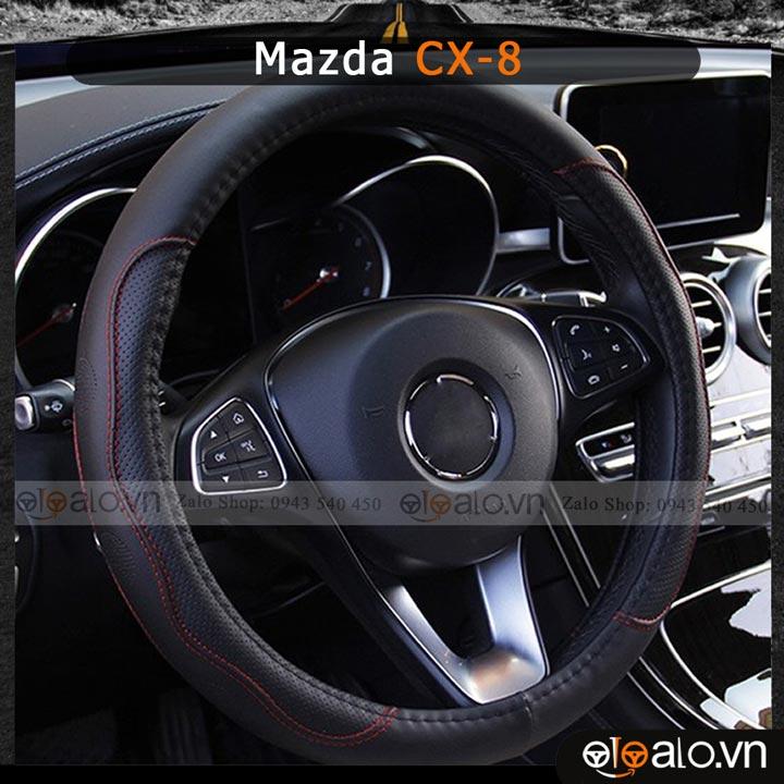 Bọc volang ô tô dành cho xe Mazda CX8 da PU cao cấp - OTOALO