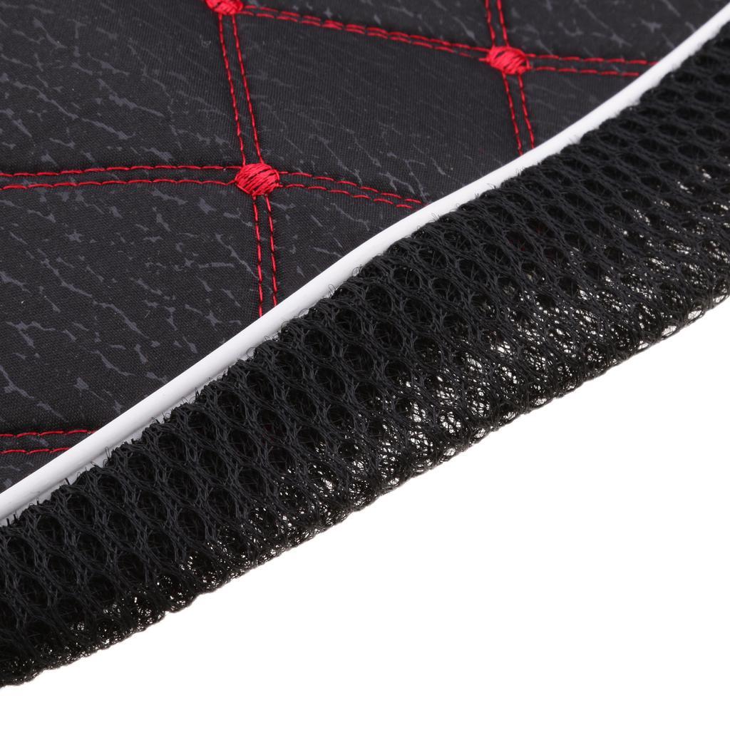 Black L + Red XL Motorcycle Electric Car Scooter Waterproof Seat Protecting Jacket