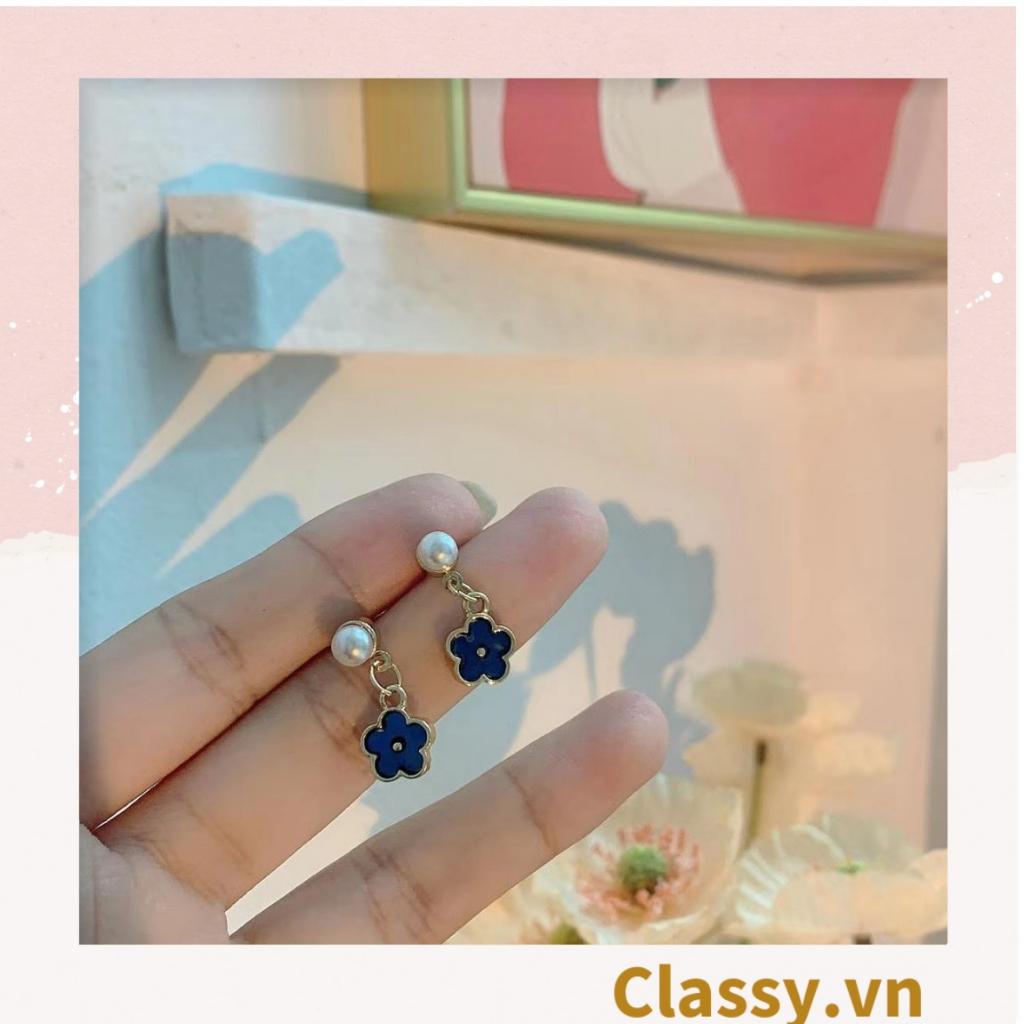 Khuyên tai Bông tai Hoa tai Classy hình hoa các kiểu độc đáo dễ thương PK1603