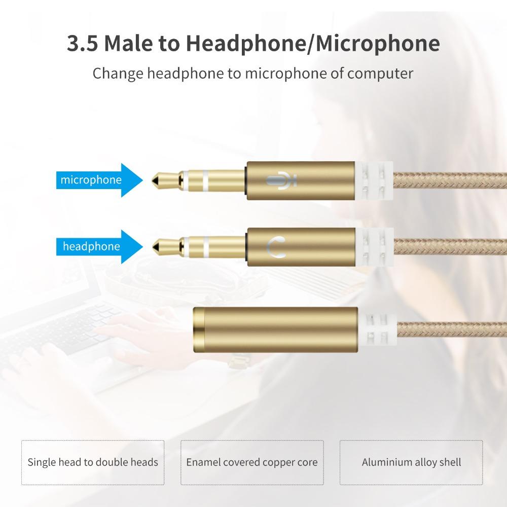 Foohee Tai Nghe Cáp 3.5Mm 2 Hifi Chất Lượng Cho Điện Thoại Di Động Máy Tính 35Cm M4s