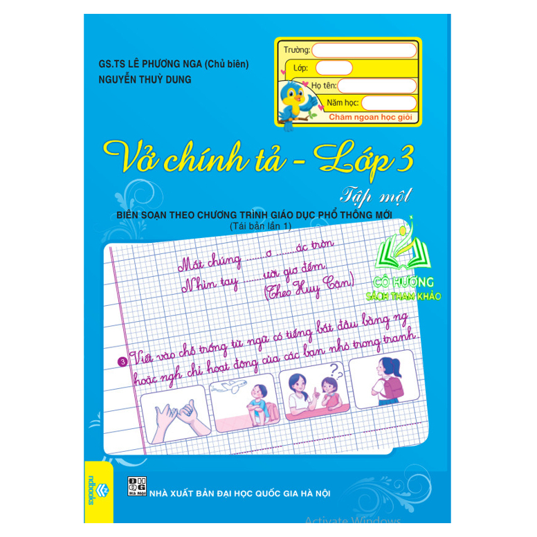 Sách - Vở Chính Tả Lớp 3 tập 2