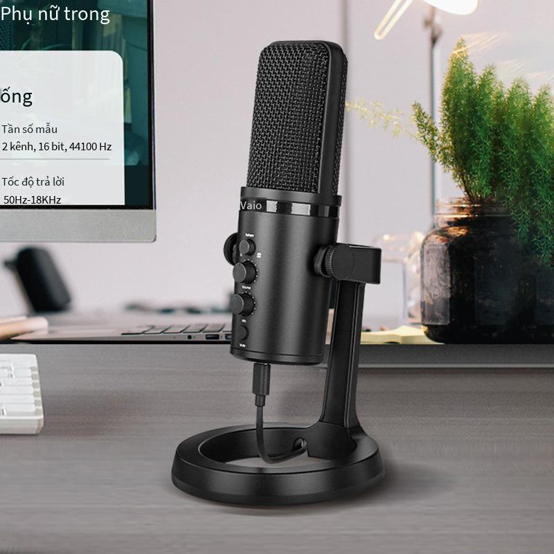 Đảm bảo chất lượng Fei Shuai MY68USB micro tụ điện chuyên nghiệp lúa mì hát trò chơi máy tính micro trực tiếp ghi âm lồng tiếng lớp học trực tuyến