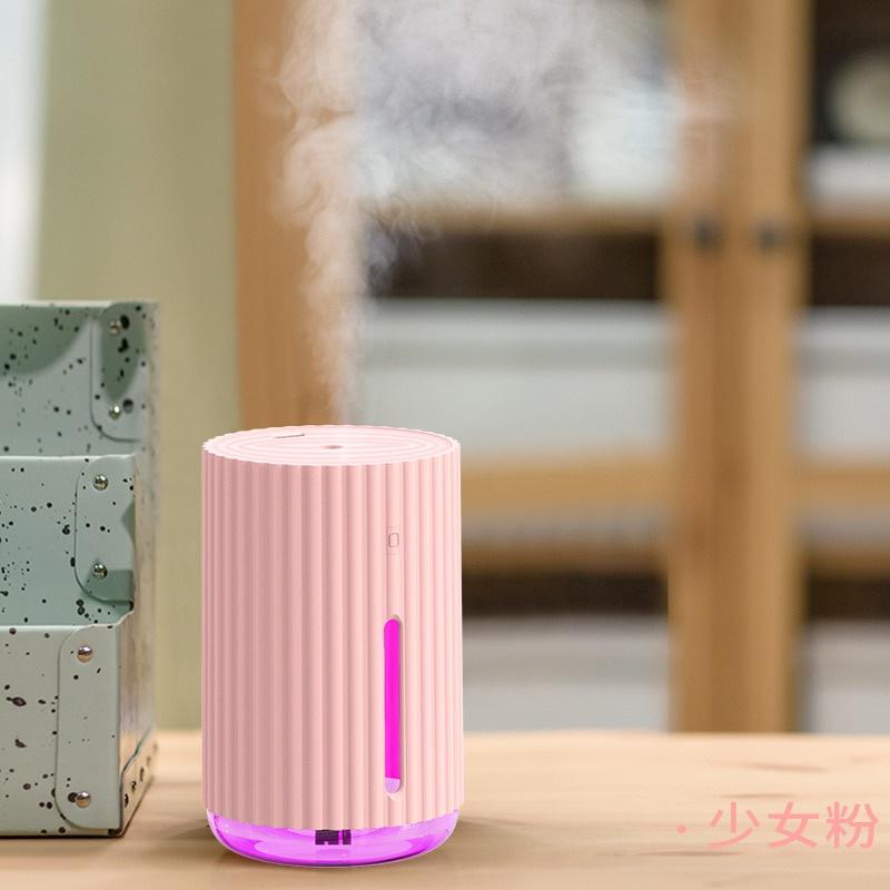350ML Large Air Diffuser Usb Capacity Small Portable Aromatherapy Humidifier For Household Bedroom Mini Humidifier Car LED light