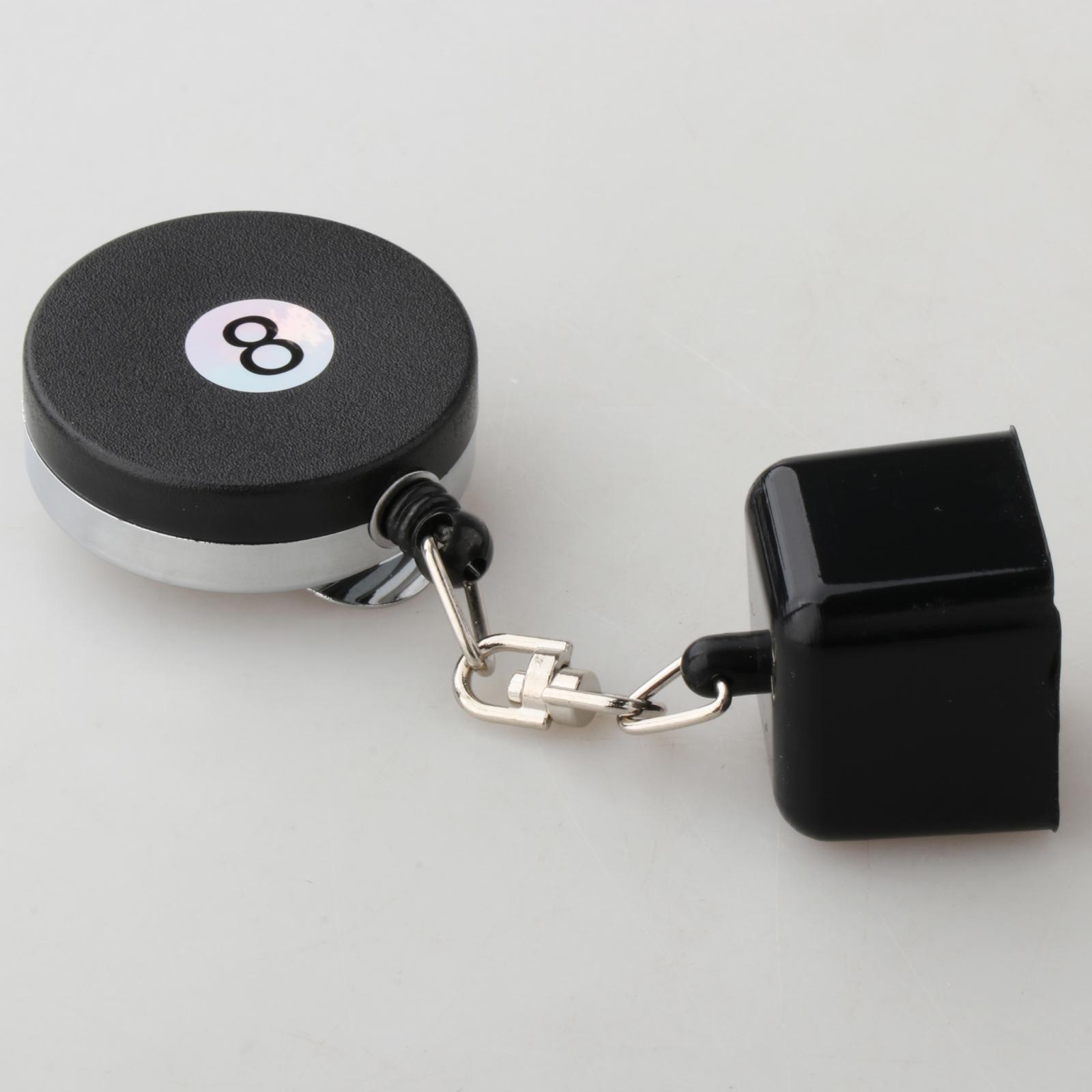 Pool Cue Chalk Holder Retractable Billiard Pool Chalk Cup Holders Chalk Case