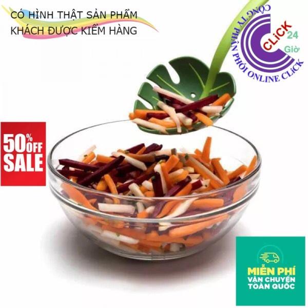 Muỗng Múc Mì Spaghetti Cán Dài Hình Chiếc Lá Nhiều Màu Sắc Sáng Tạo Đa Năng Cho Nhà Bếp - Hàng Cao Cấp