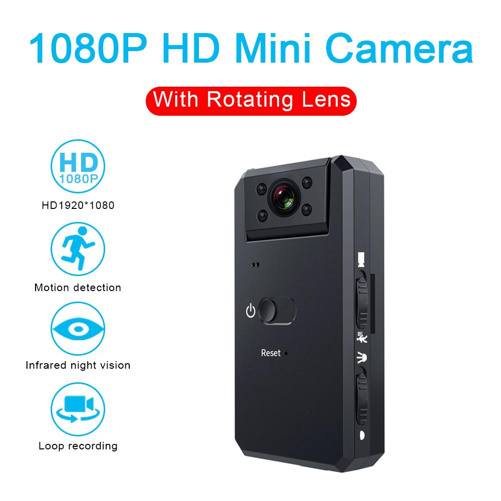 MD90 MINI CAMCORDER 1080P Camera Vision Night Sport Sport Outdoor Voice Video Recorder Hành động HD WiFi CAM MÀU SẮC: MD90-NO WIFI
