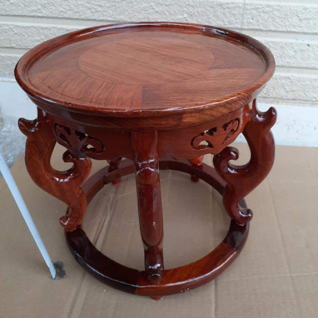 Đôn gỗ hương cao 22cm