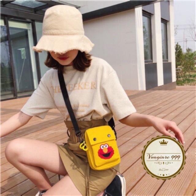 Túi tote vải đeo chéo canvas bag giá rẻ đẹp đi học thời trang hàn quốc TV13