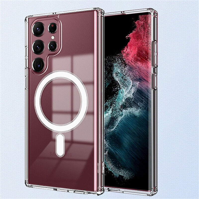 Ốp Lưng Trong Suốt Viền Màu Cho Samsung Galaxy S23 Ultra Hiệu Likgus Simple But Unique Chống Sốc, Chống Chịu Mọi Va Đập - Hàng Nhập Khẩu - Trong Suốt