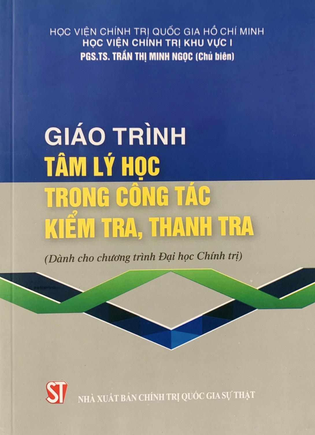 Giáo trình Tâm lý học trong công tác thanh tra, kiểm tra
