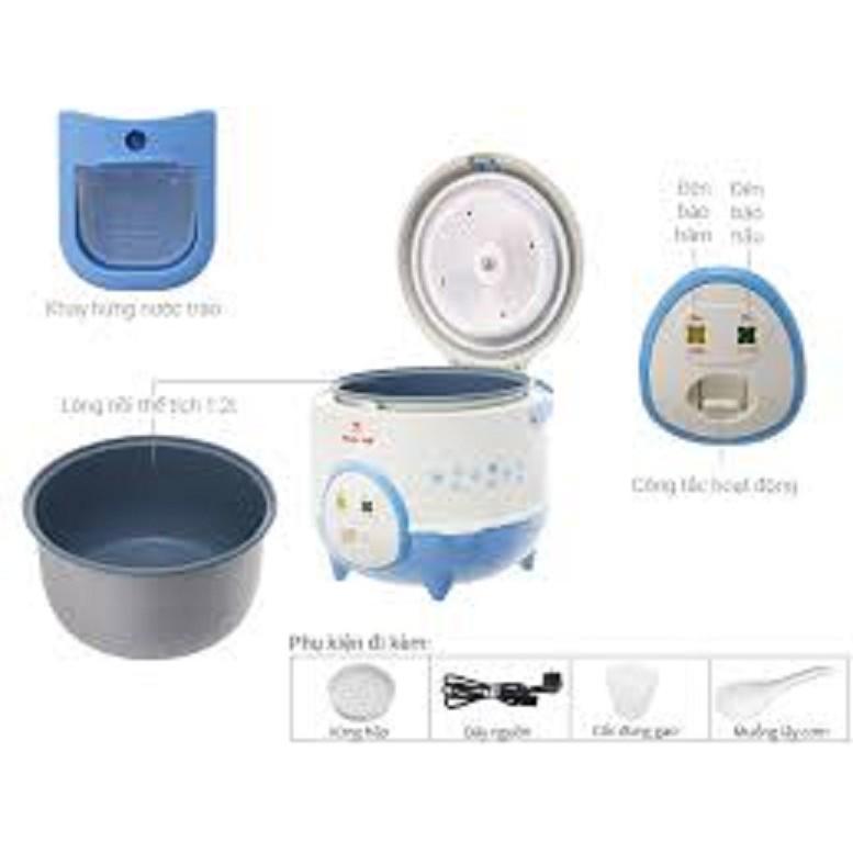 Nồi cơm điện Happycook 0.6 lít HC-60 bảo hành 1 năm