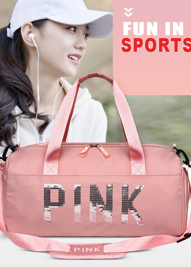 Túi Du Lịch Tập Gym Pink D098