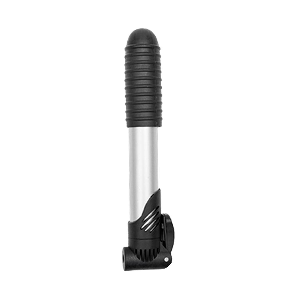 Bike MTB Pump Extension Hose +Mini Pump Inflator Tyre Tire Pressure Gauge