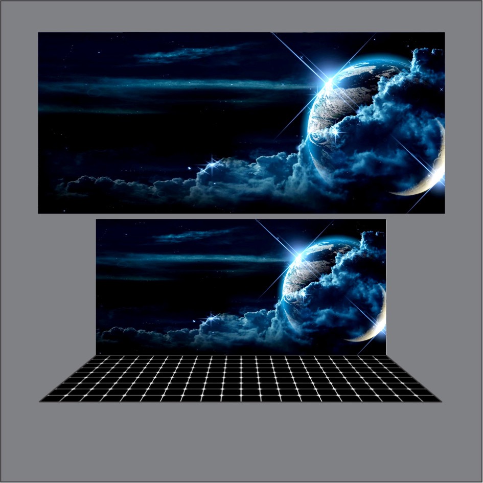 Tranh 3D 20cm x30cm giá rẻ giao mẫu ngẫu nhiên -DECAL VIP