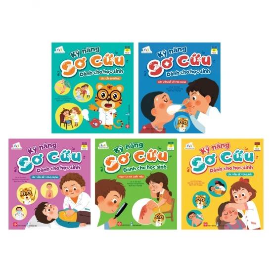 Sách Đinh Tị - Combo Kỹ Năng Sơ Cứu Dành Cho Học Sinh