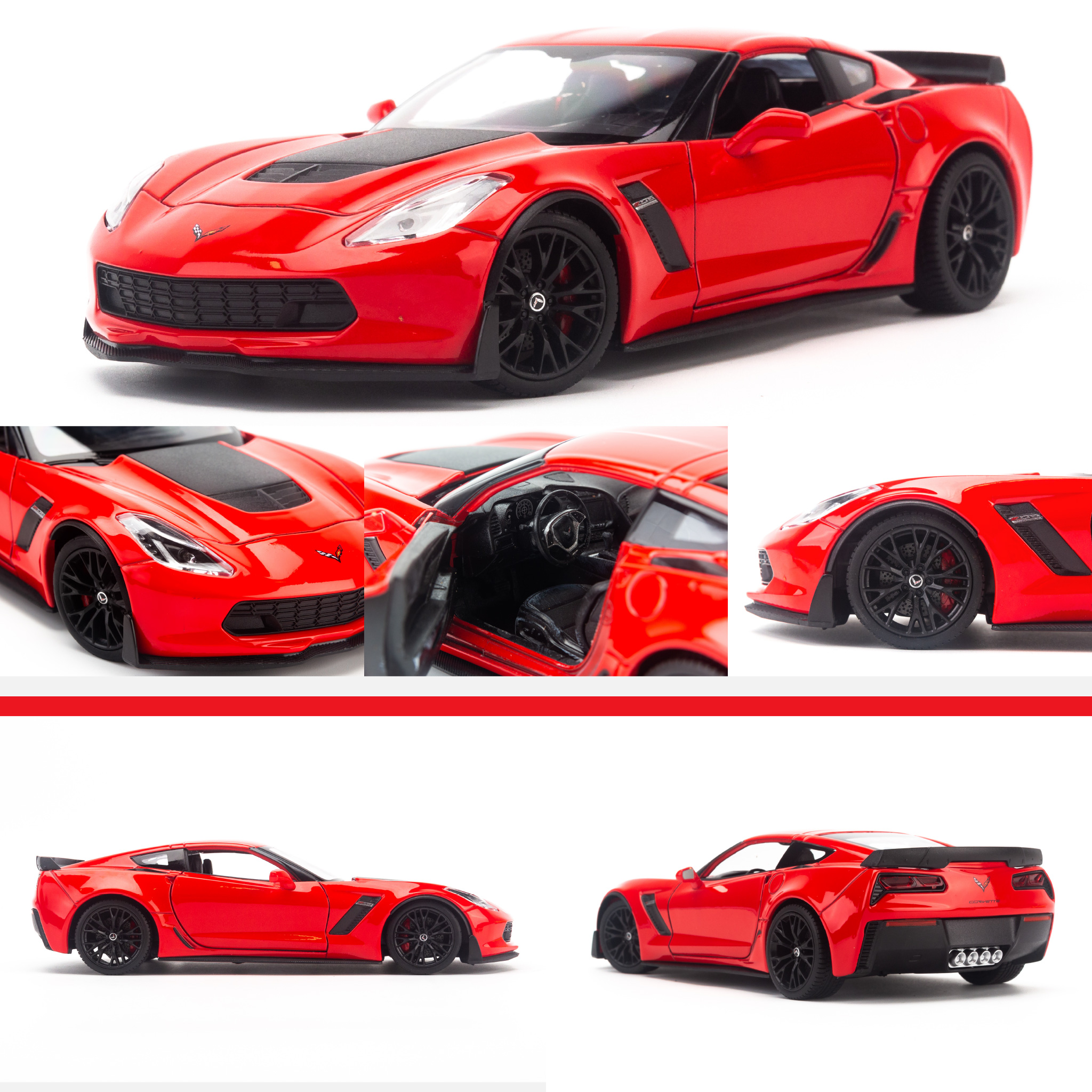 Mô Hình Xe Corvette Z06 1:24 Welly 31133