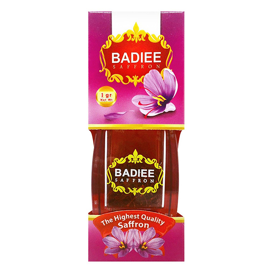 Combo Saffron Shyam Gazelle (1g) + Saffron Badiee (1g) - Tặng 1 Hộp Hoa Hồng Và 1 Bình Nước